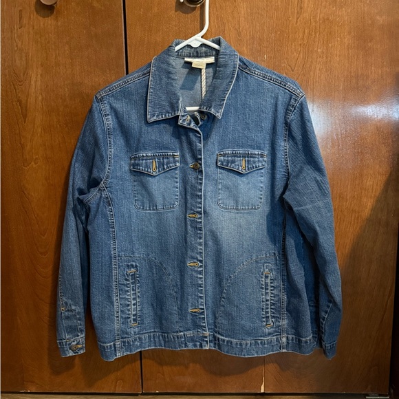 Susan Bristol Jackets & Blazers - Susan Bristol Dark Blue Denim Jacket